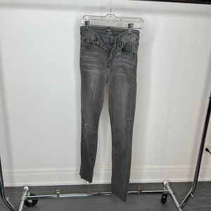 Mother Looker Ankle Fray Jean